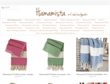 Tablet Screenshot of hamamista.com